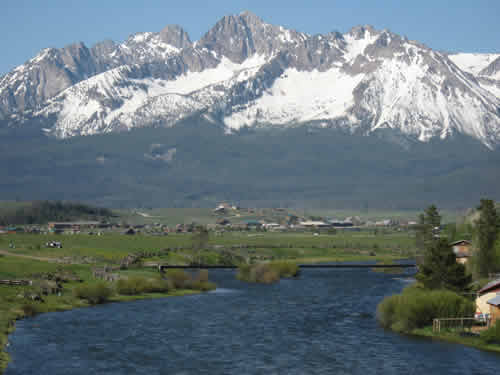 Sawtooth River from Chemcial Data in Stream Studies at www.riverscientist.com